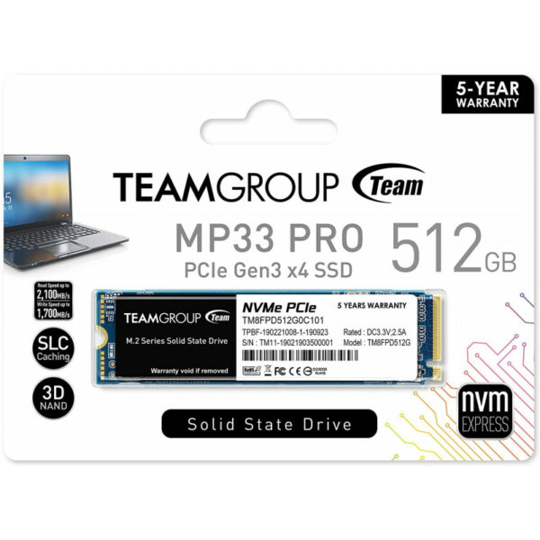 TEAMGROUP MP33 Pro SSD 512Go