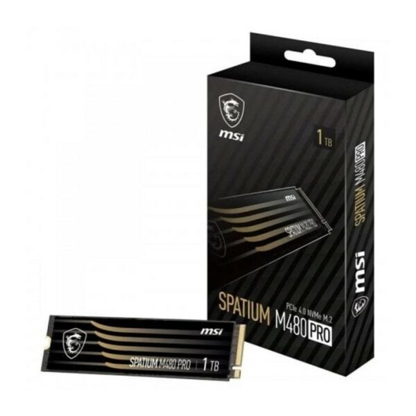 MSI SPATIUM M480 PRO PCIE 4.0 NVME M.2 1TB